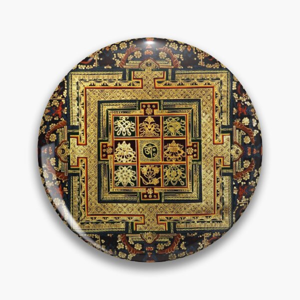 Item preview, Buddhist Mandala Golden OM  38 designed and sold by GuyBlank.