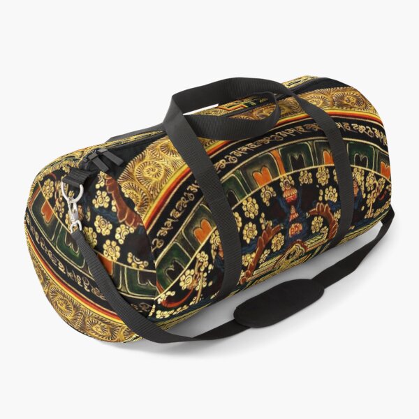 Buddhist Mandala Golden OM  38 Duffle Bag