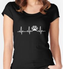Paw Lifeline Women's Fitted Scoop T-Shirt