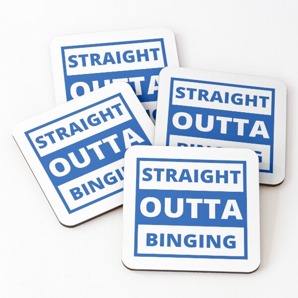 Item preview, Straight Outta Binging Blue designed and sold by Web CreationsNL.