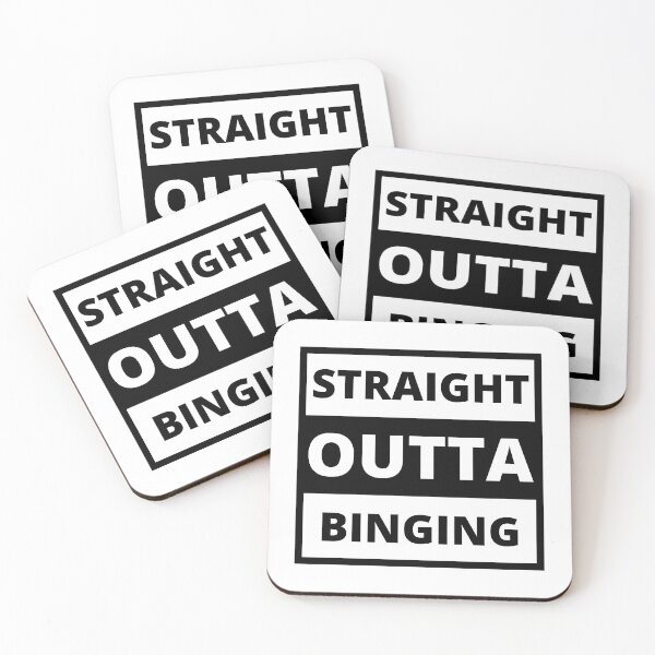 Item preview, Straight Outta Binging Dark designed and sold by Web CreationsNL.