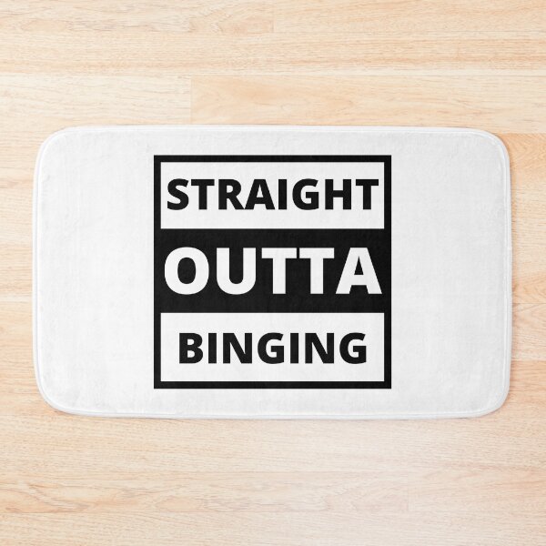 Item preview, Straight Outta Binging Dark designed and sold by Web CreationsNL.