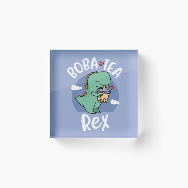 Item preview, Boba Tea Rex - Cute Funny Bubble Tea designed and sold by BobaTeaMe.