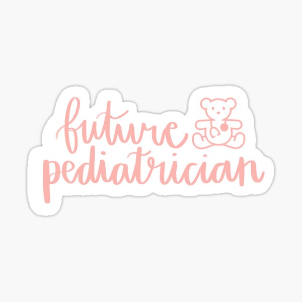 Vista previa del artículo con la obra «futuro pediatra», diseñado y vendido por Sharon Flores.
