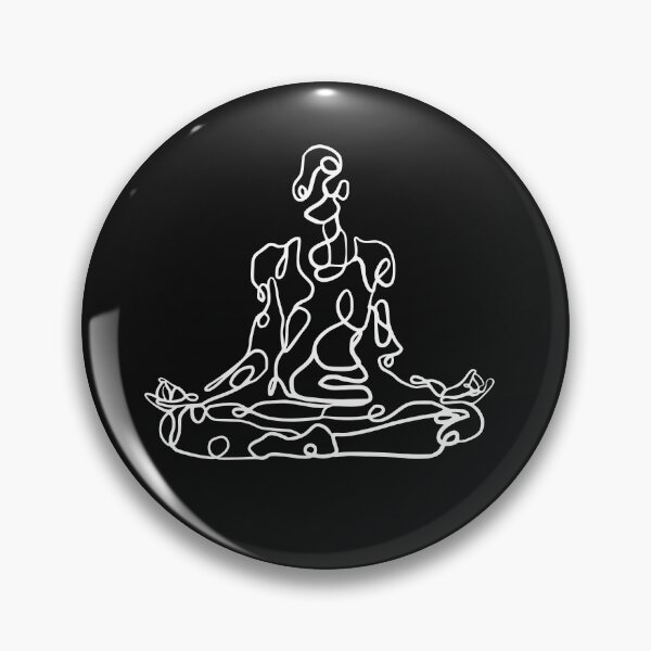 Item preview,  Contour Line Yoga-Seated Yoga 4 (WI) designed and sold by FranksArtWorld.