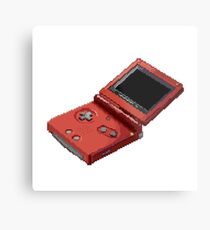 Lienzo metálico Gameboy Advance SP