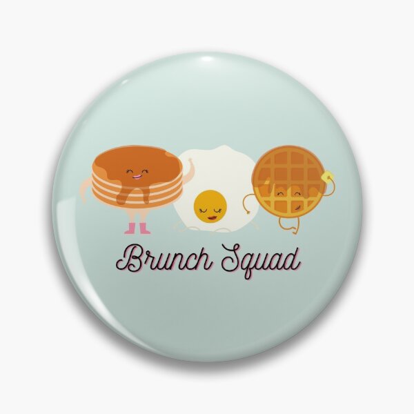 Item preview, Weekend Brunch Squad Cute Breakfast designed and sold by greenteakitty.