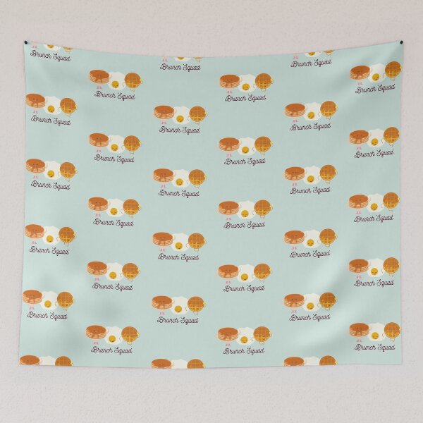 Item preview, Weekend Brunch Squad Cute Breakfast designed and sold by greenteakitty.