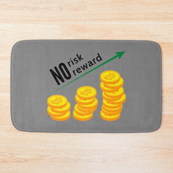 Item preview, Crypto - Bitcoin Growth - No Risk No Reward designed and sold by AeroAstro.