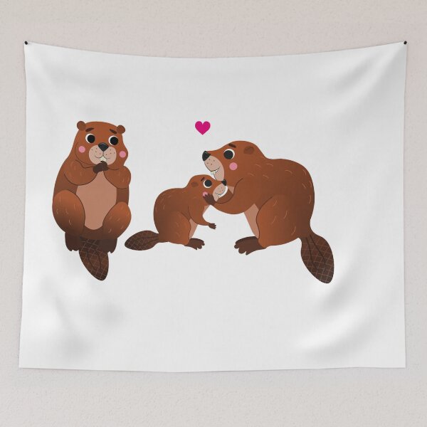 Item preview, beaver art designed and sold by zanbo.