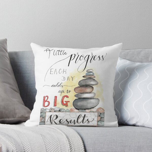 Item preview, A Little Progress Each Day Adds up to Big Results designed and sold by agapedesign.
