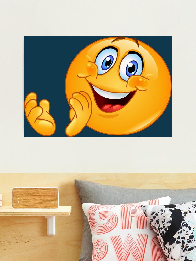 Clapping Emoji Photographic Print for Sale by Yael Weiss