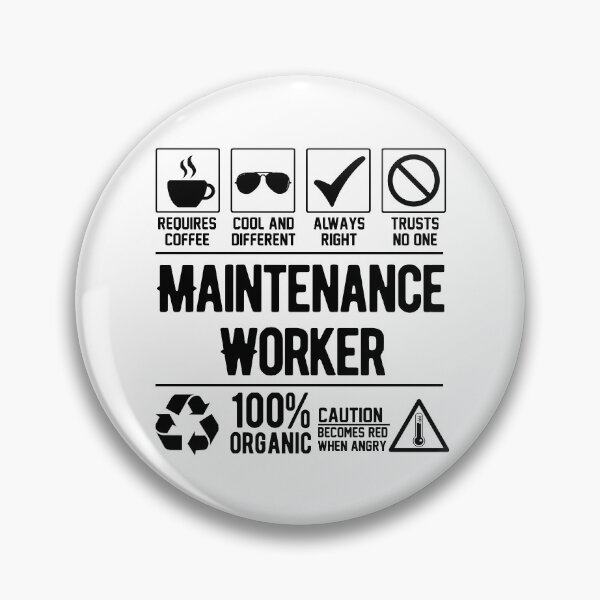 Item preview, Maintenance Worker designed and sold by Graficof.