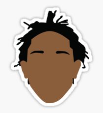 Kendrick Lamar Face Illustration Sticker