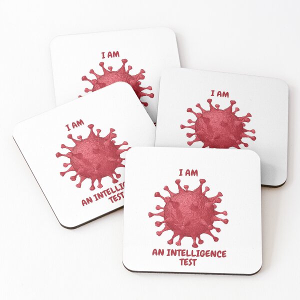 Item preview, Coronavirus: "I am an intelligence test" designed and sold by coloronym.
