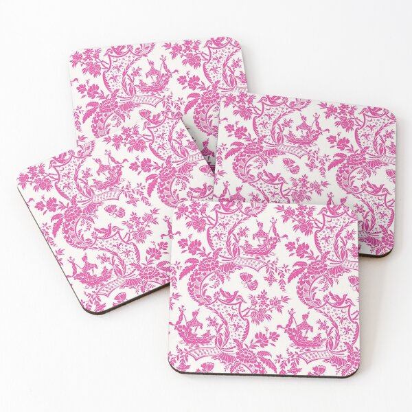 Item preview, Vintage Chinoiserie Wallpaper Sail Away designed and sold by Kristina  Sale.