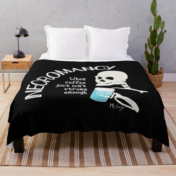 Item preview, Necromancy: When coffee just isn't strong enough for dark backgrounds designed and sold by Deromilly.