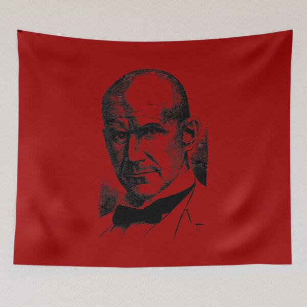 Item preview, Eugene V. Debs Silhouette - Democratic Socialist, Leftist, Socialism designed and sold by SpaceDogLaika.