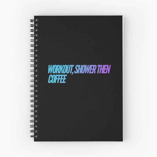 Item preview, Workout Shower then Coffee designed and sold by Cute-Jory-Store.