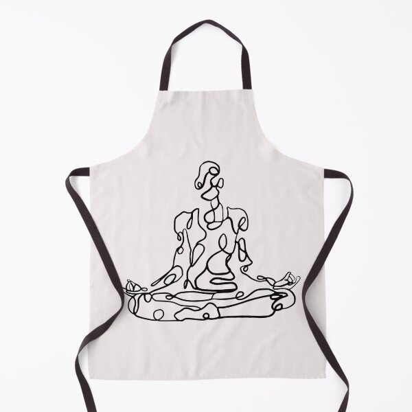 Item preview, Contour Line Yoga-Seated Yoga 4  designed and sold by FranksArtWorld.