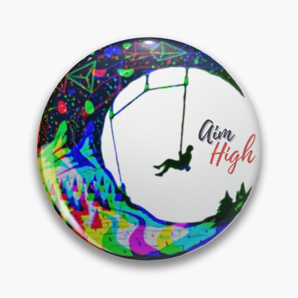 Item preview, Aim high climber. Climb the moon. Full color designed and sold by soniaaseguin.