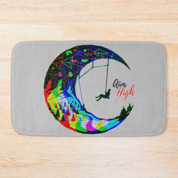 Item preview, Aim high climber. Climb the moon. Full color designed and sold by soniaaseguin.