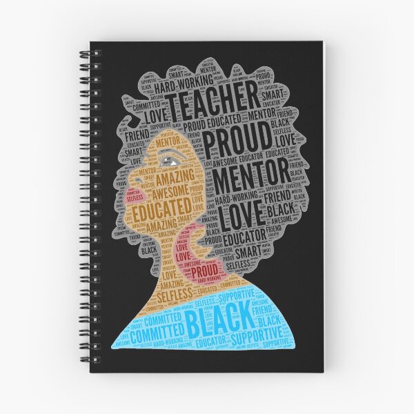 Item preview, Black Teacher Afro Words designed and sold by blackartmatters.