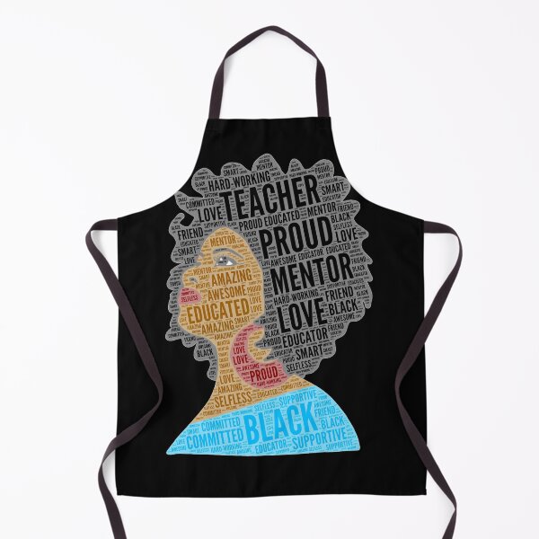 Item preview, Black Teacher Afro Words designed and sold by blackartmatters.