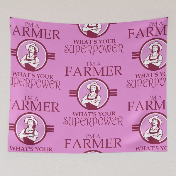 Item preview, I'm A Farmer What's Your Superpower Funny Women's Farming designed and sold by ByTekk.