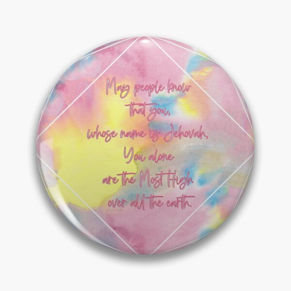 Item preview, You Whose Name Is Jehovah designed and sold by Shutterbunny Art & Creative.