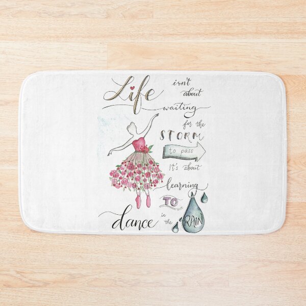 Item preview, Life isn't about Waiting for the Storm to Pass, It's about Learning to Dance in the Rain. designed and sold by agapedesign.