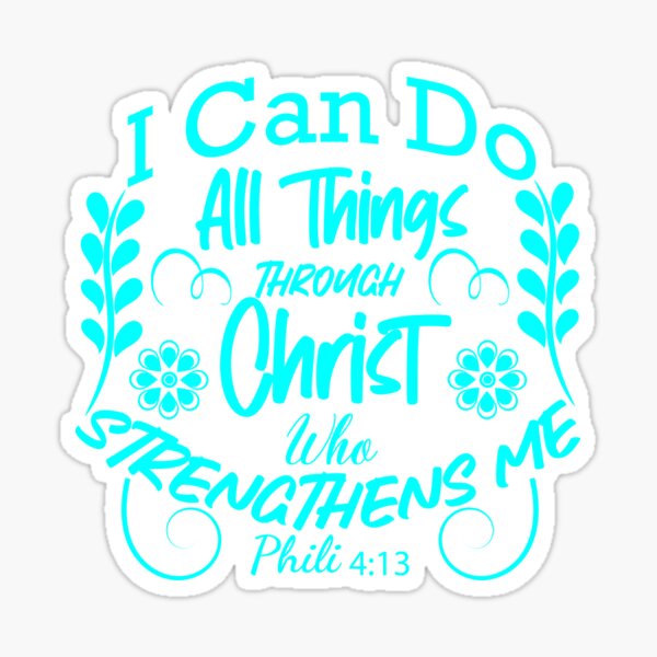 Buffalo Bills All Things Through I Can Do Christ Who Strengthens Me Shirt