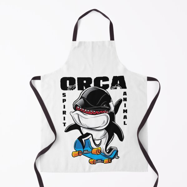 Item preview, Orca on a Skateboard Spirit Animal by eShirtLabs designed and sold by eShirtLabs.