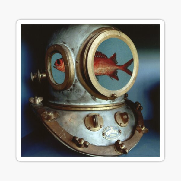 Diving Helmet Sticker