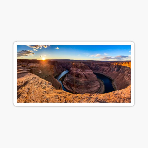 Item preview, Sunset at Horseshoe Bend II designed and sold by Goosebumps90.
