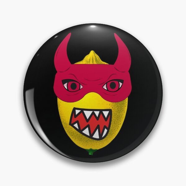 Item preview, Masked Lemon Demon  designed and sold by Sonatablue.
