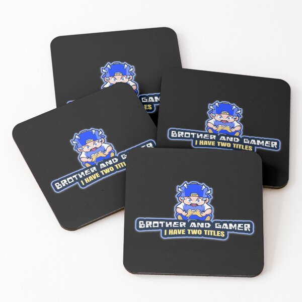 Item preview, I HAVE TWO TITLES BROTHER AND GAMER designed and sold by Graykat.