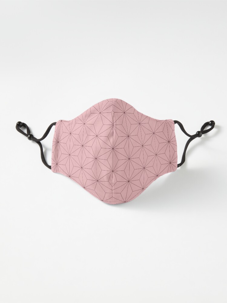 Alternate view of Nezuko Pattern Mask
