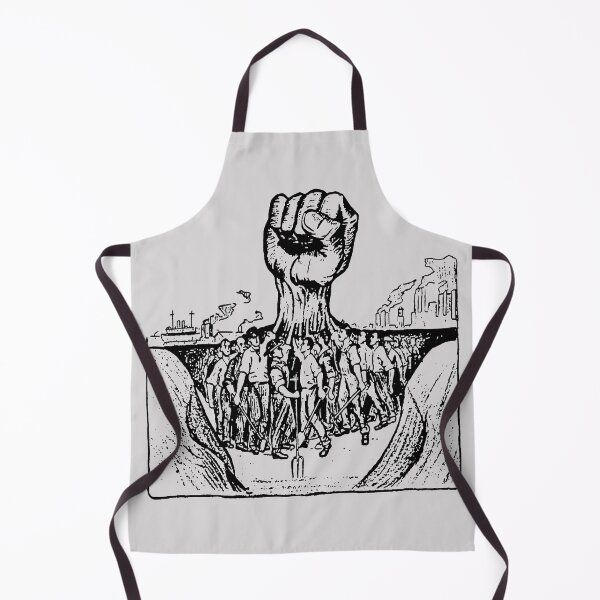 Item preview, The Hand That Will Rule The World - Refinished, IWW, Labor Union, Socialist, Leftist designed and sold by SpaceDogLaika.