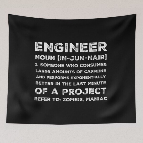 Item preview, Engineer Funny Definition designed and sold by socialengineer.