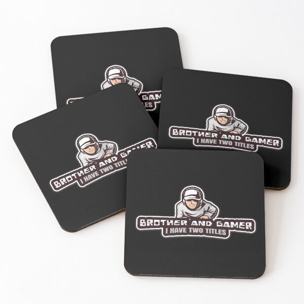 Item preview, I HAVE TWO TITLES BROTHER AND GAMER designed and sold by Graykat.