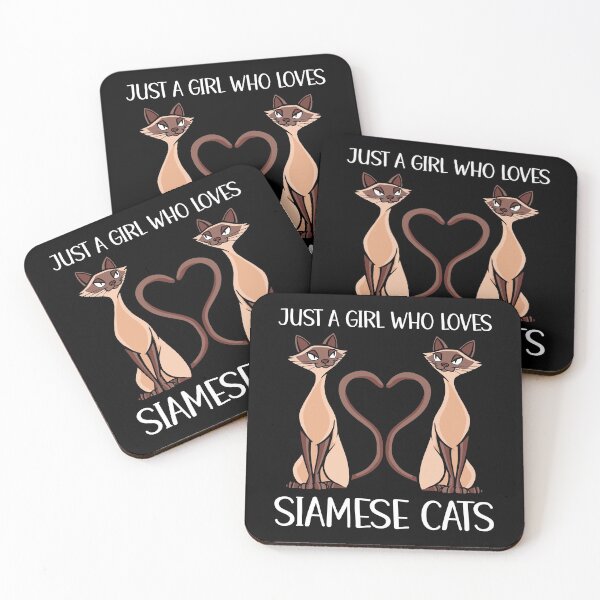 Item preview, Just A Girl Who Loves Siamese Cats designed and sold by OnepixArt.