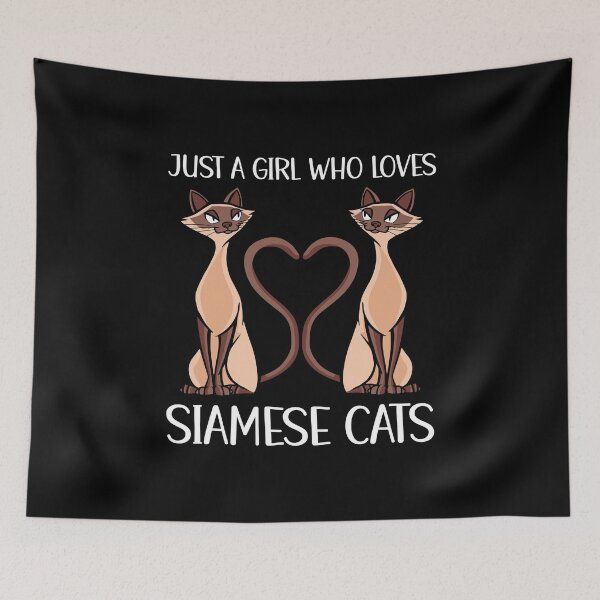 Item preview, Just A Girl Who Loves Siamese Cats designed and sold by OnepixArt.