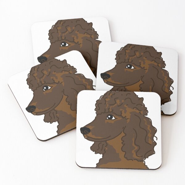 Item preview, Cute brown Coral Poodle designed and sold by savanamms6.
