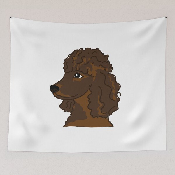 Item preview, Cute brown Coral Poodle designed and sold by savanamms6.