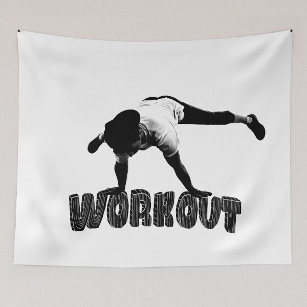 Item preview, The guy is doing workout designed and sold by Olha Volokhova.