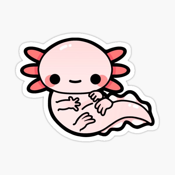 Pink Axolotl Print Personalised Gifts, Leucistic Axolotl Gifts, Axolotyl  Memorial Pet Loss Gifts, Axlotl Birthday Gift 