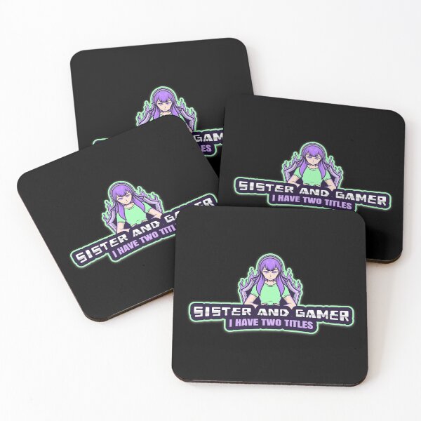 Item preview, I HAVE TWO TITLES SISTER AND GAMER designed and sold by Graykat.