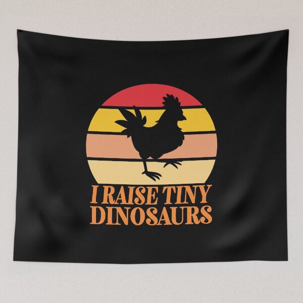 Item preview, I Raise Tiny Dinosaurs Essential Classic Animal Sticker And Shirt Design designed and sold by Glike.