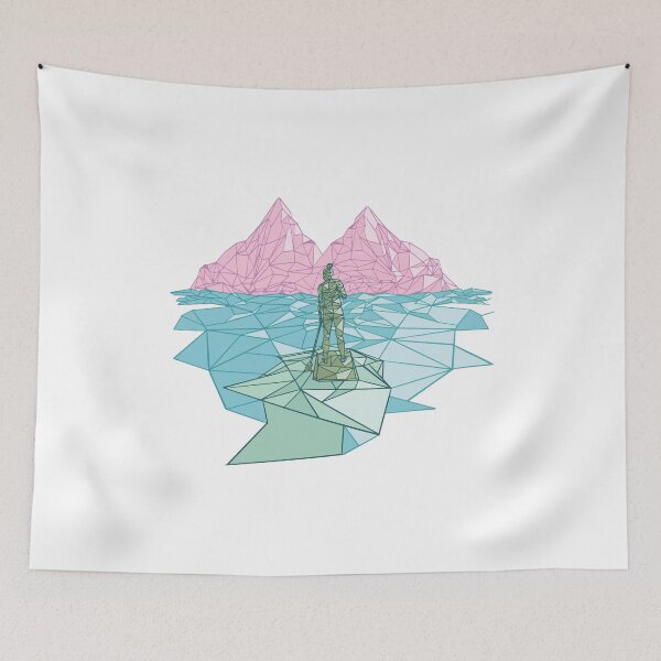 Item preview, Stand Up Paddling SUP Polygon Mountains designed and sold by Shirtey.